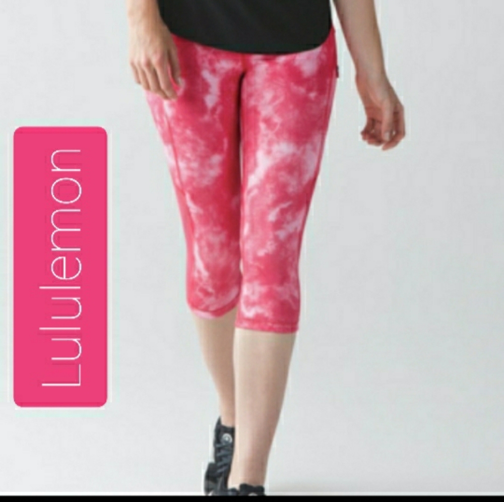 NWT lululemon sun runner crop